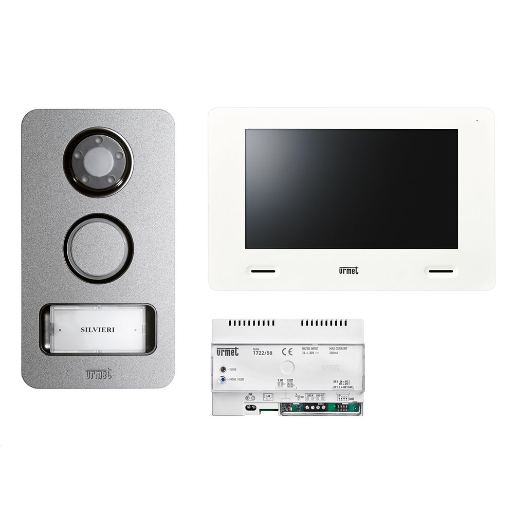 Kit videocitofonico Mini Note+ Sistema de portero automático y videoportero  By Urmet